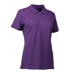 Stretch Poloshirt Damen Identity - lila