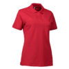 Stretch Poloshirt Damen Identity - rot