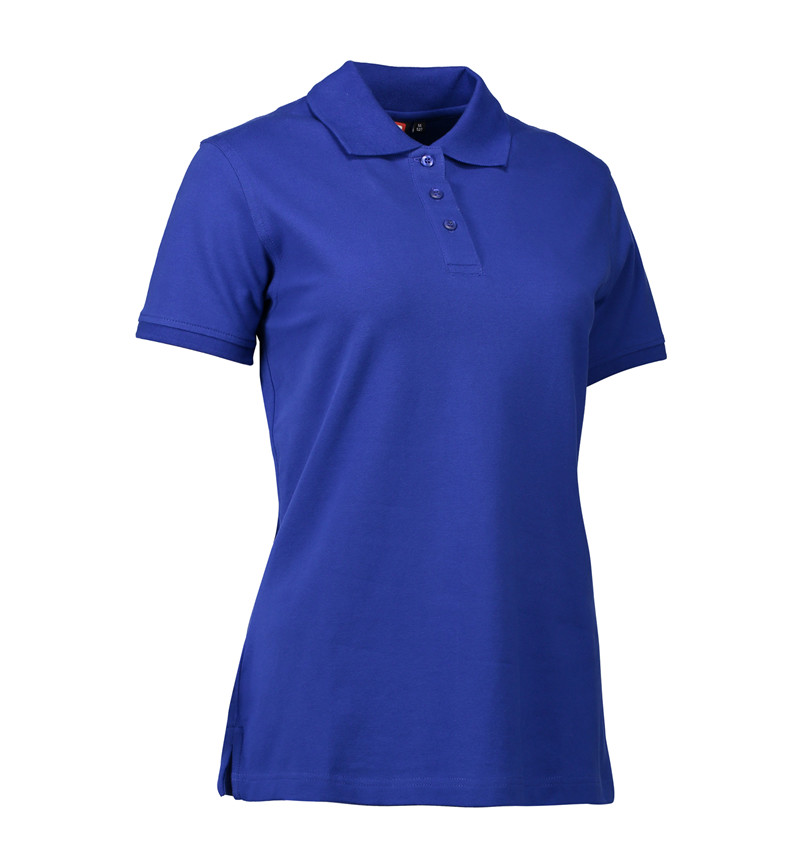 Stretch Poloshirt Damen Identity - royalblau