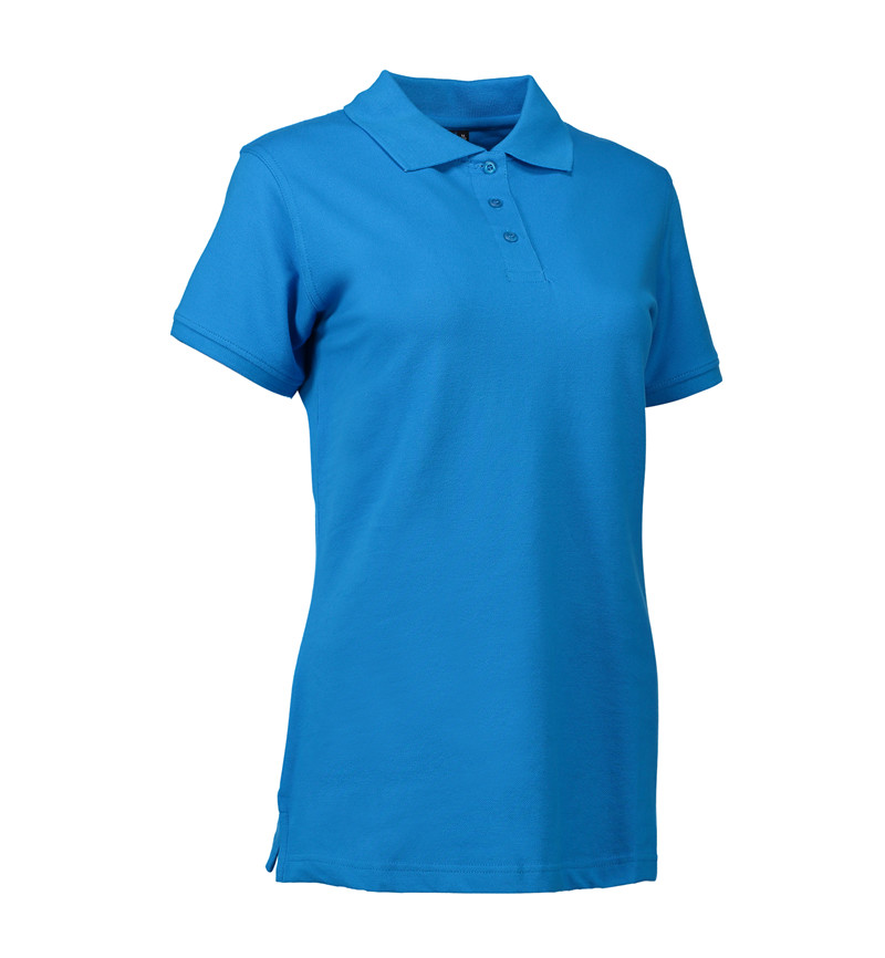 Stretch Poloshirt Damen Identity - türkis