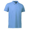 Stretch Poloshirt Identity - hellblau