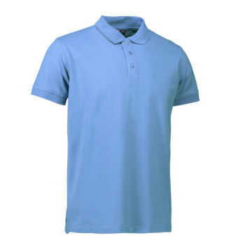 Stretch Poloshirt Identity - hellblau