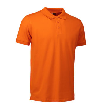 Stretch Poloshirt Identity - orange