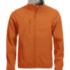Basic Softshell Jacket Clique - orange