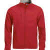 Basic Softshell Jacket Clique - rot