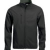 Basic Softshell Jacket Clique - schwarz
