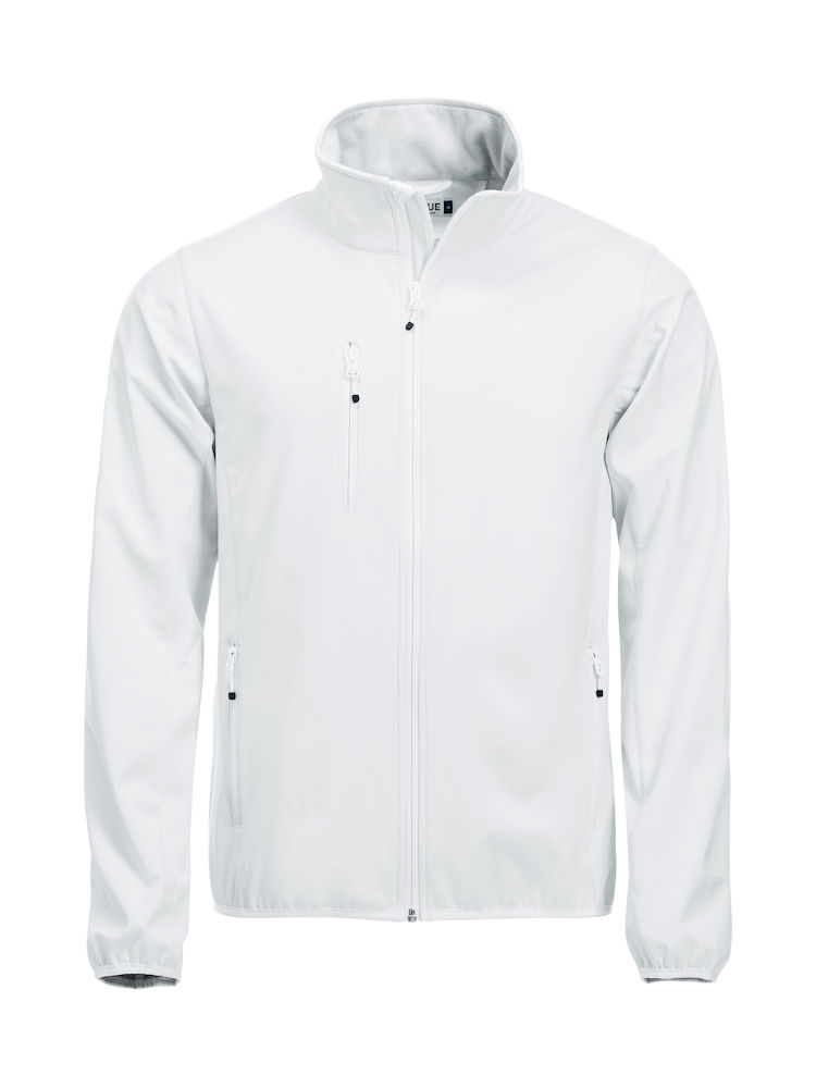 Basic Softshell Jacket Clique - weiß