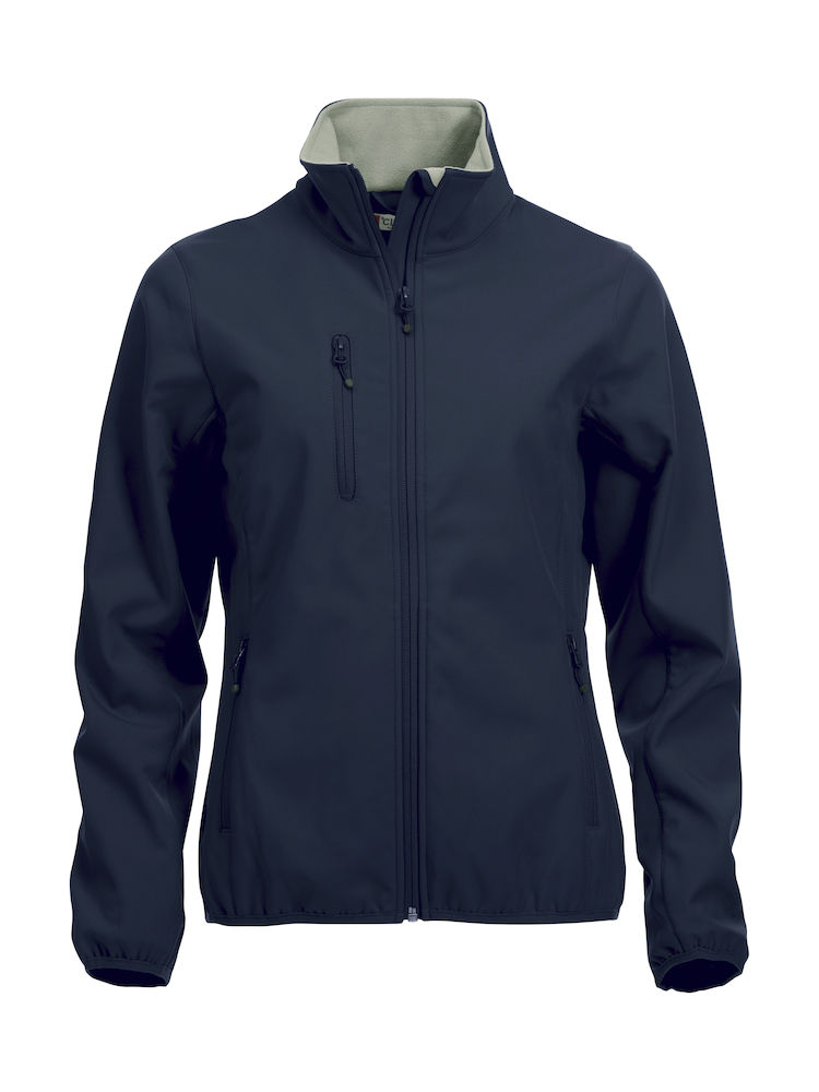 Basic Softshell Jacket Ladies Clique - dark navy