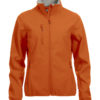 Basic Softshell Jacket Ladies Clique - orange