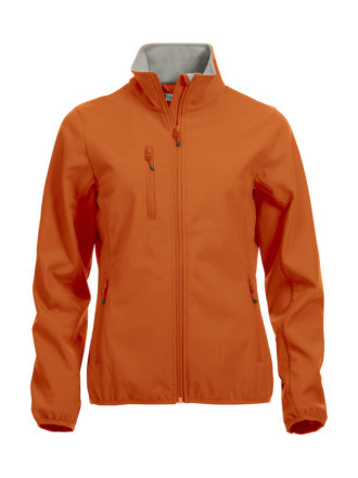 Basic Softshell Jacket Ladies Clique - orange