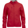 Basic Softshell Jacket Ladies Clique - rot