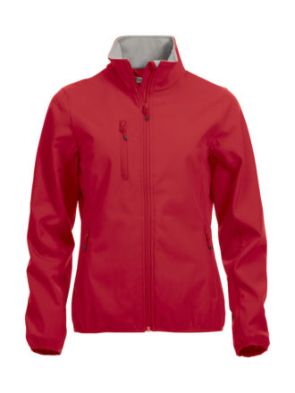 Basic Softshell Jacket Ladies Clique - rot