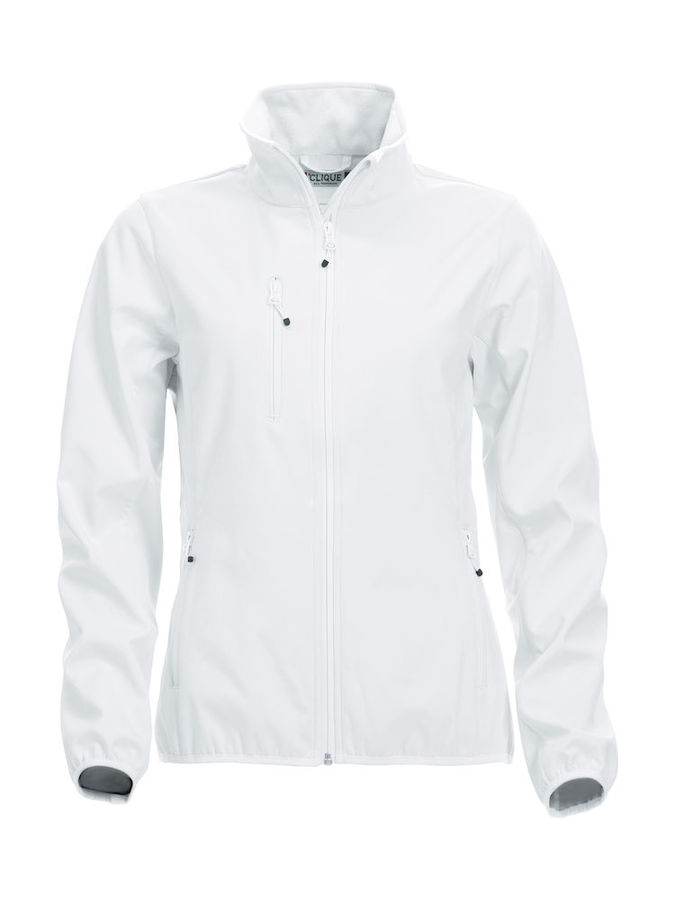 Basic Softshell Jacket Ladies Clique - weiß