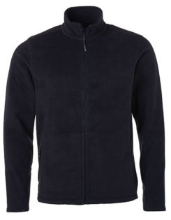 Mens Fleece Jacket James & Nicholson - navy