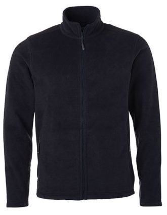 Mens Fleece Jacket James & Nicholson - navy