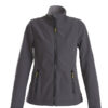 Trial Ladies Softshell Jacket Printer - grau