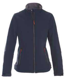 Trial Ladies Softshell Jacket Printer - navy