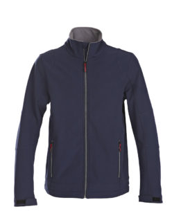 Trial Softshell Jacket Printer - navy