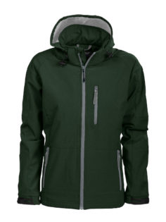 Tulsa Ladies Softshell Jacket Grizzly - dunkelgrün