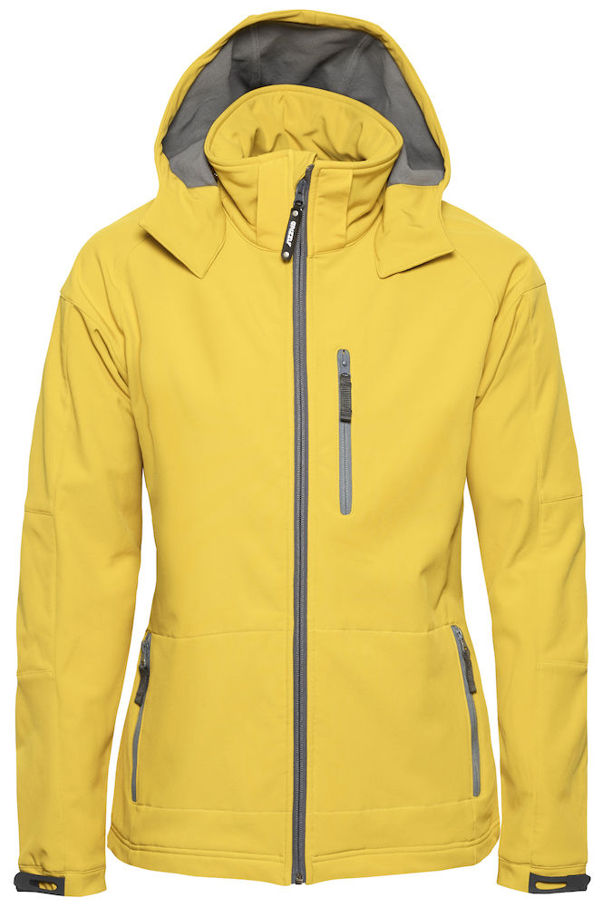 Tulsa Ladies Softshell Jacket Grizzly - gelb Tulsa Ladies Softshell Jacket Grizzly - gelb