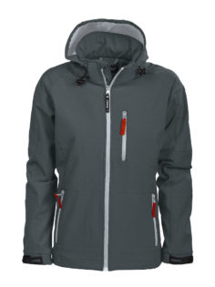 Tulsa Ladies Softshell Jacket Grizzly - grau