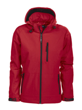 Tulsa Ladies Softshell Jacket Grizzly - rot