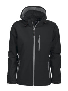 Tulsa Ladies Softshell Jacket Grizzly - schwarz