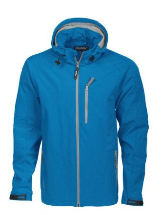 Tulsa Softshell Jacket Grizzly - blau