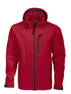 Tulsa Softshell Jacket Grizzly - rot