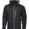 Tulsa Softshell Jacket Grizzly - schwarz