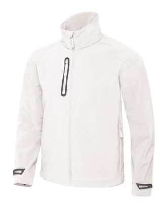 X Lite Softshell Men B&C - white