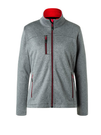 James & Nicholson Ladies Melange Softshell Jacket