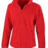 Ladies Fashion Fit Outdoor Fleece Result - flame red