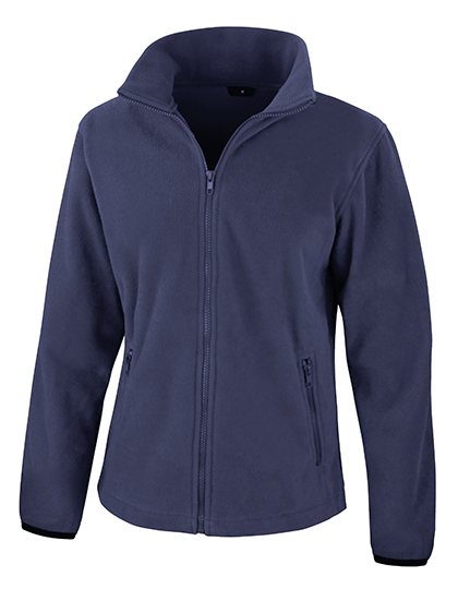 Ladies Fashion Fit Outdoor Fleece Result - navy