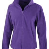 Ladies Fashion Fit Outdoor Fleece Result - purple