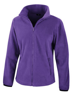 Ladies Fashion Fit Outdoor Fleece Result - purple