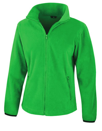 Ladies Fashion Fit Outdoor Fleece Result - vivid green