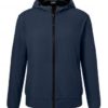 Mens Hooded Softshell Jacket James & Nicholson - navy navy