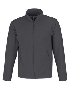 Microfleece Duo Jacket B&C - dark grey