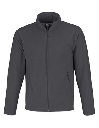 Microfleece Duo Jacket B&C - dark grey