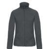 Microfleece Duo Jacket Women B&C - dark grey