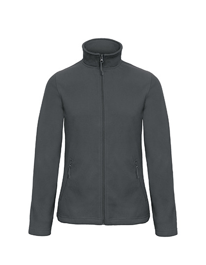 Microfleece Duo Jacket Women B&C - dark grey