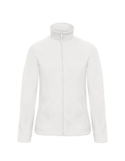 Microfleece Duo Jacket Women B&C - white