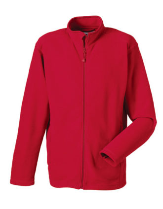 Microfleece Full Zip Russell - classic red