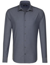 Seidensticker Hemd Mens Shirt Tailored Fit Longsleeve - anthracite