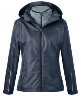 Ladies 3-In-1-Jacket James & Nicholson - navy silver