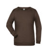 Basic Sweat James & Nicholson jn793 - brown