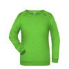 Basic Sweat James & Nicholson jn793 - lime green