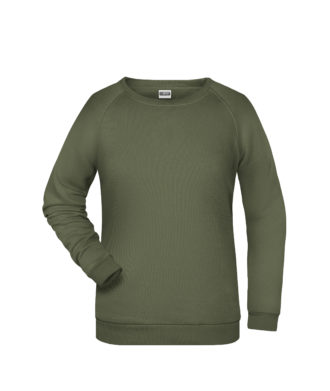 Basic Sweat James & Nicholson jn793 - olive