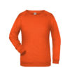 Basic Sweat James & Nicholson jn793 - orange